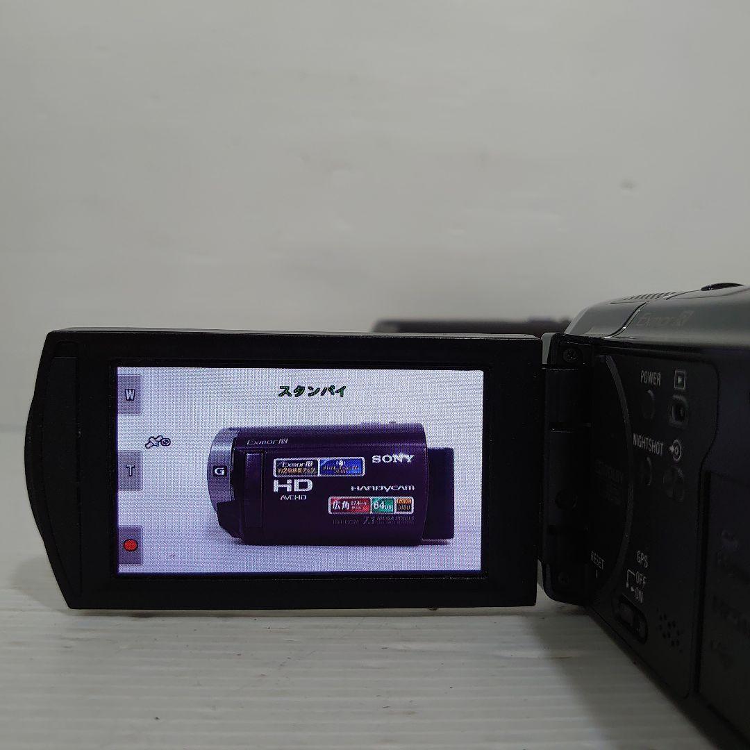 動作ok　SONY　Handycam HDR-CX520V 09年