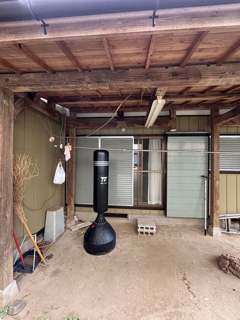 直渡し限定】BODY RAJA サンドバッグ 黒 185cm@茨城県土浦市付近