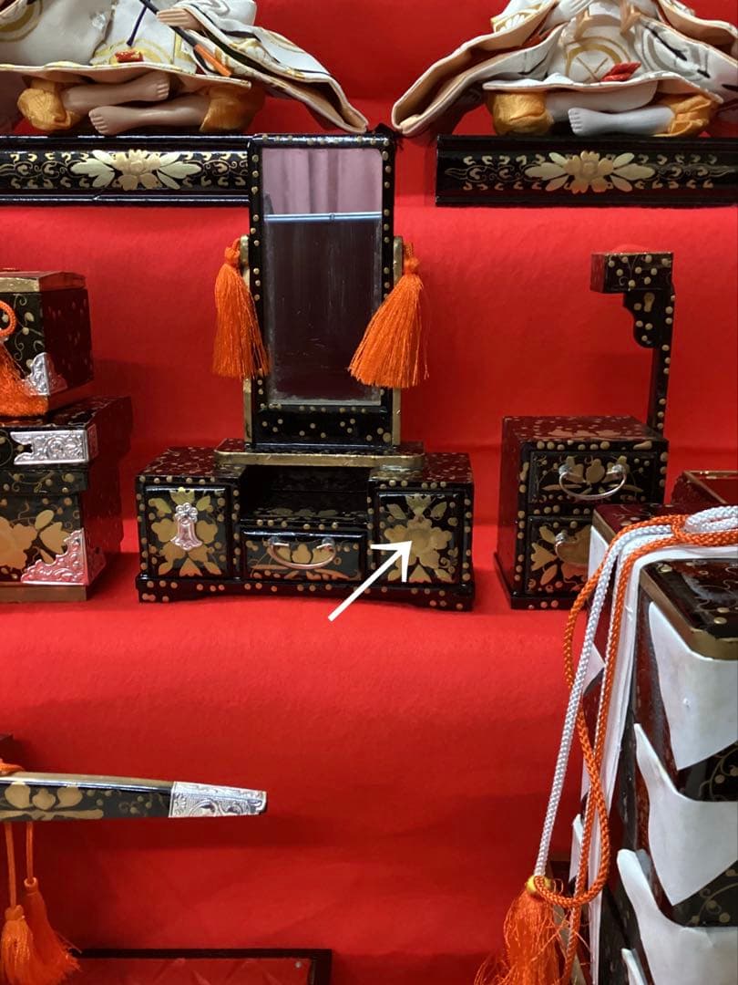 雛人形　七段飾り　熊野　寿繁作　105巾