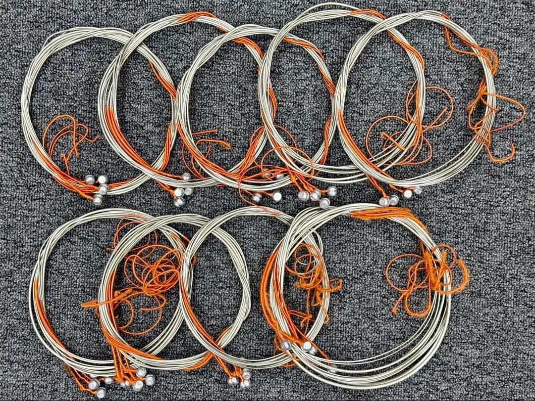 【中古品】ウッドベース（コントラバス）弦 まとめて35セットとバラ8本！
