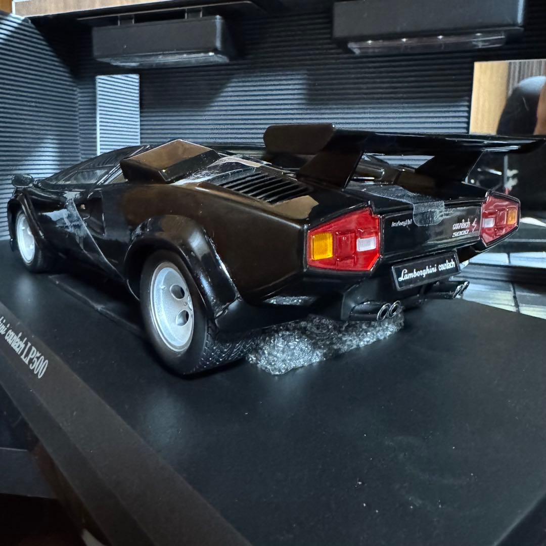 絶版未展示品 京商 1/18 ランボルギーニ カウンタックLP500ブラック
