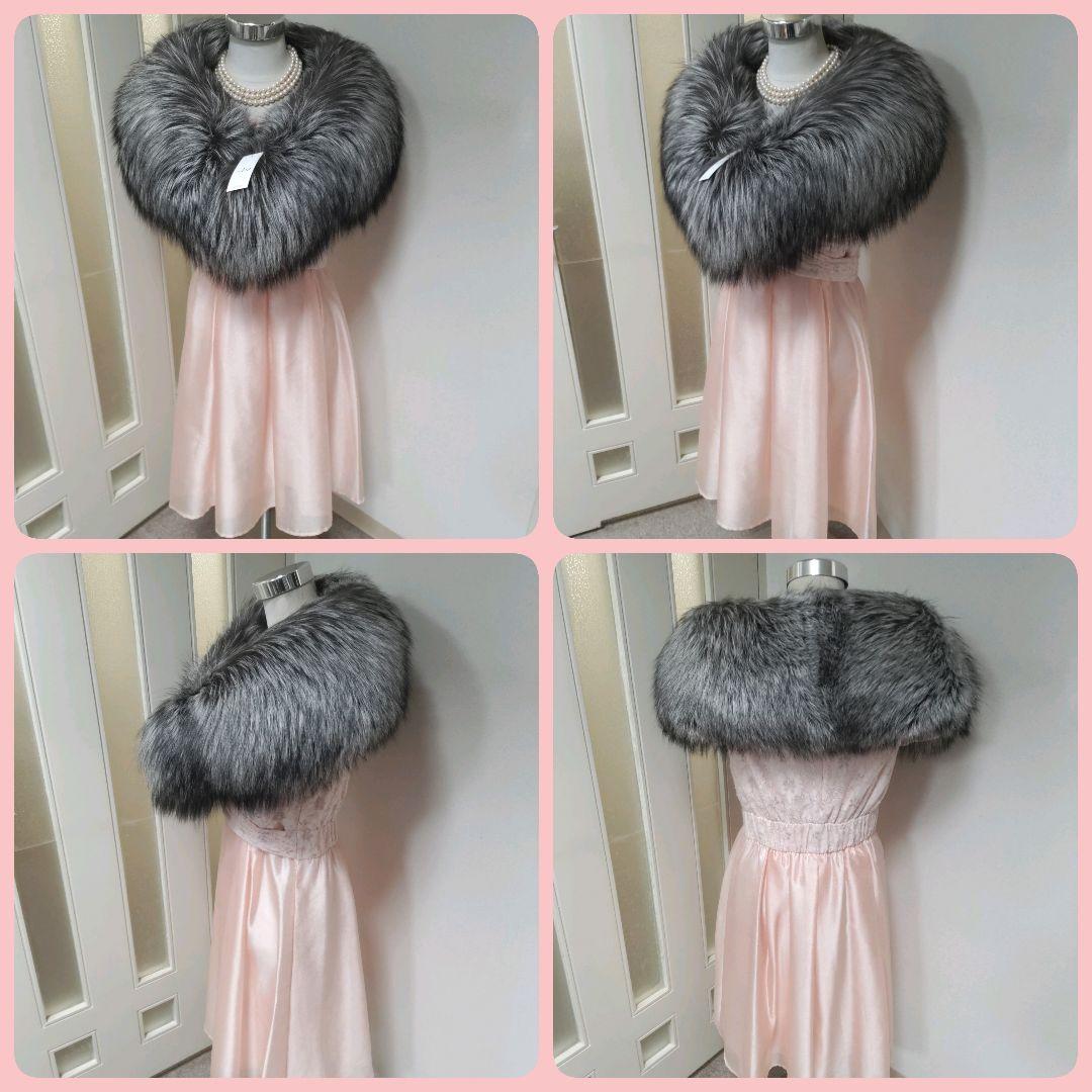 サガフォックス SAGA FOX 新品タグつき シルバーFOX 成人式ショール