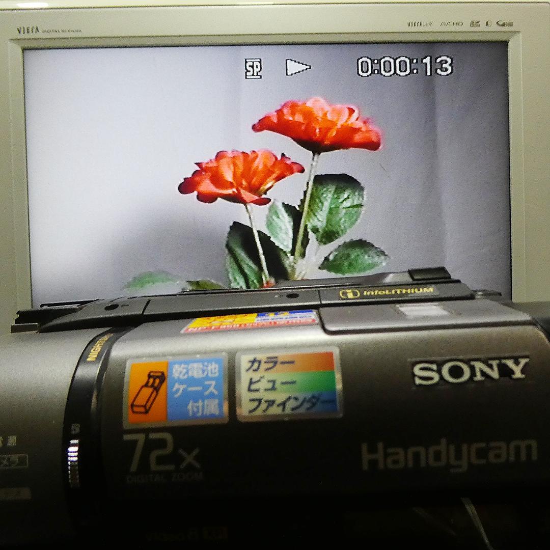 動作良好 ソニー CCD-TR280 Video8 8ミリビデオカメラ DVD化