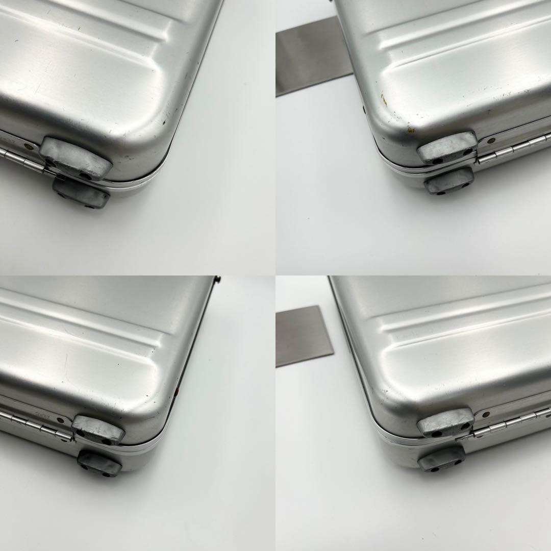 希少✨ ゼロハリバートン アタッシュケース 2way ビジネスバッグ シルバー