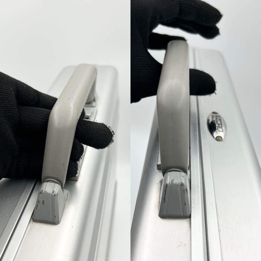 希少✨ ゼロハリバートン アタッシュケース 2way ビジネスバッグ シルバー