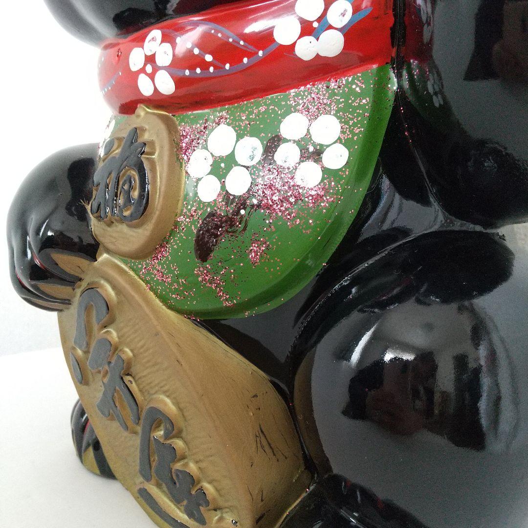 常滑焼 開運 招き猫 置物 貯金箱 見映えする大きな33cm