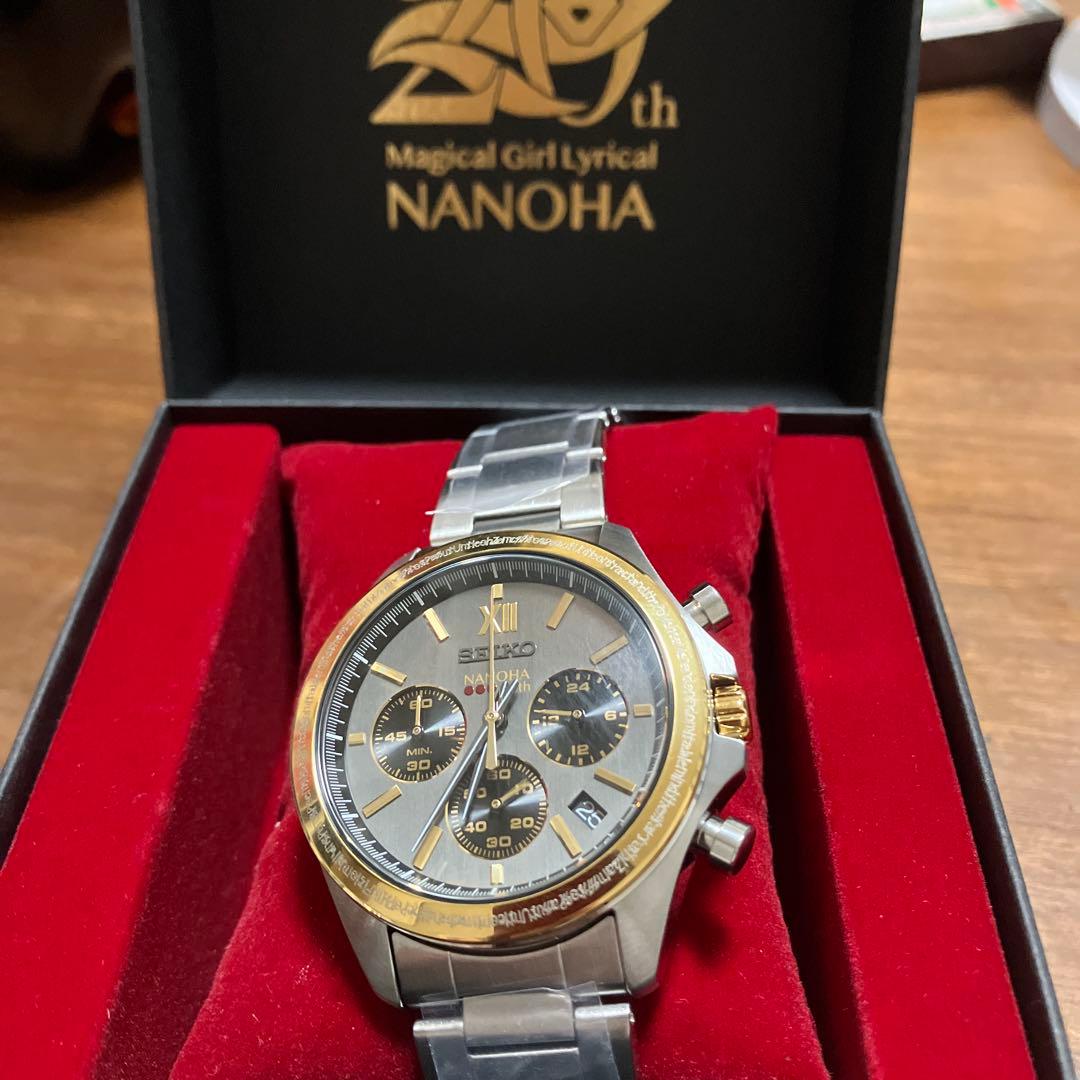 魔法少女リリカルなのは 20周年記念 フェイトモデル セイコー 腕時計