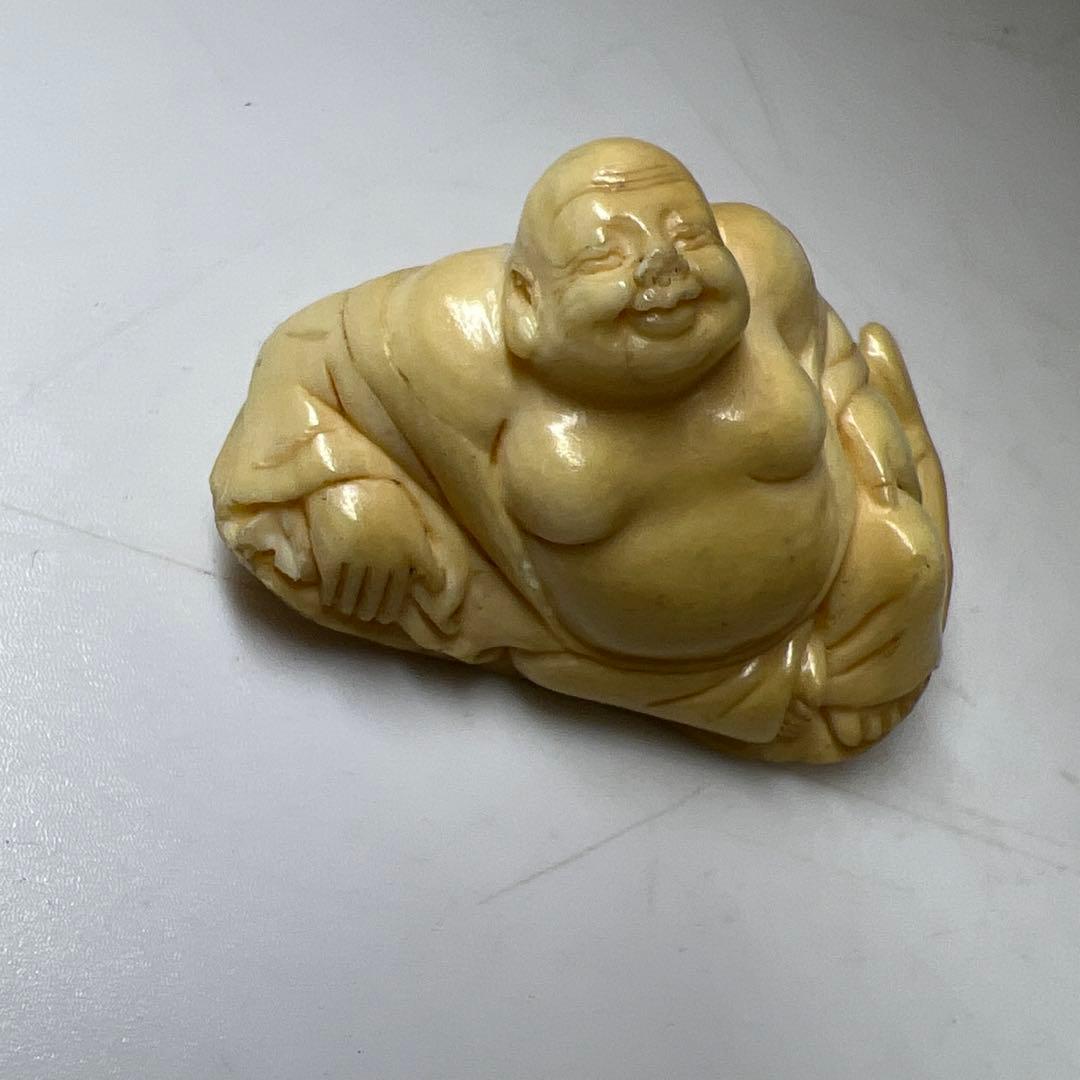 極上布袋根付 19g 東Y8-0203☆2F - メルカリ