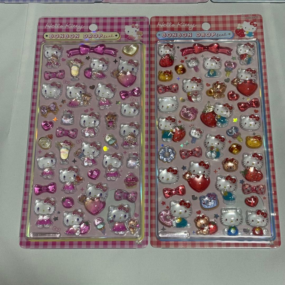 正規品 ボンボンドロップシール 第2弾 キティ クロミ マイメロ シナモン