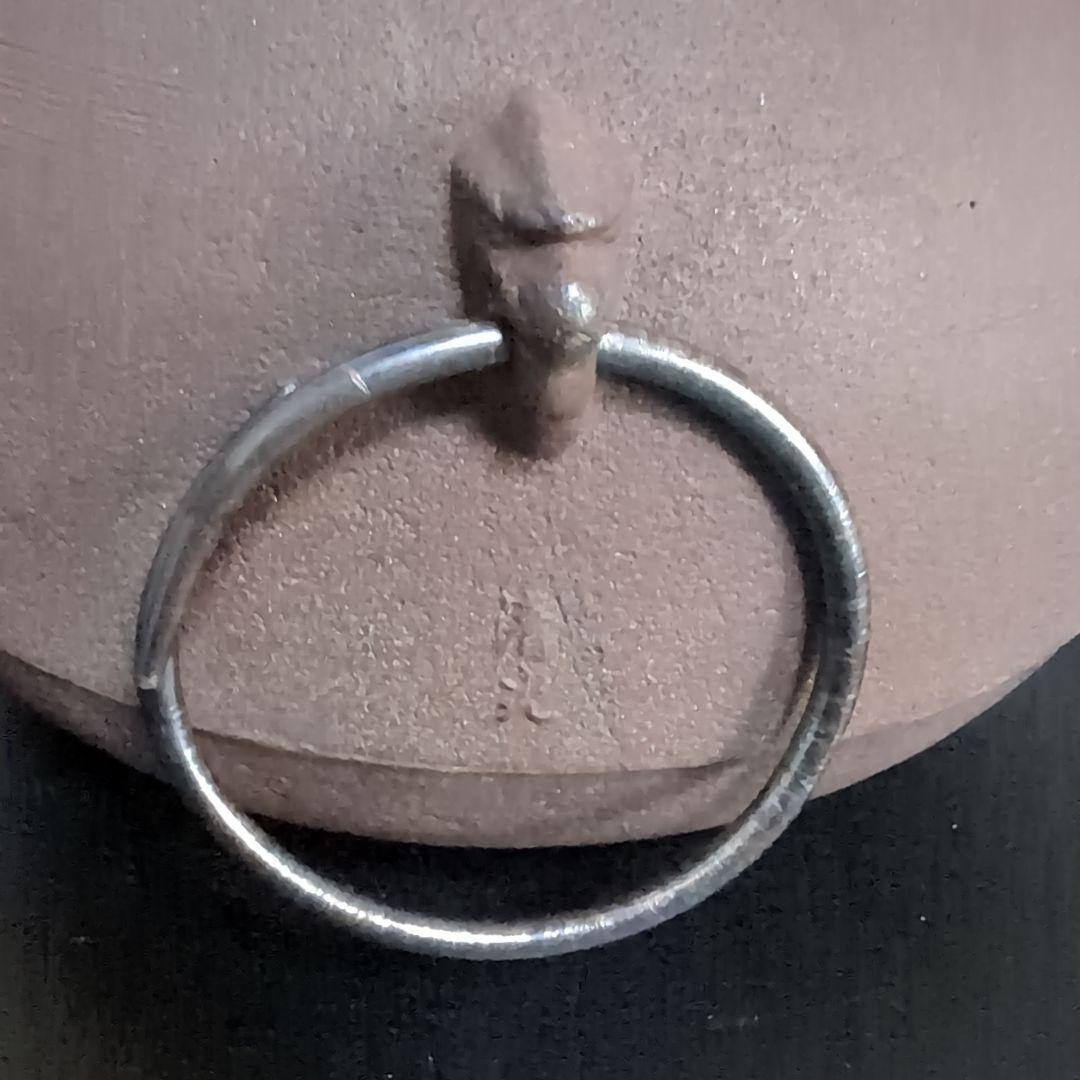 茶道具 茶釜 風炉釜 釜師佐藤清光 供箱付 ハケメ地紋