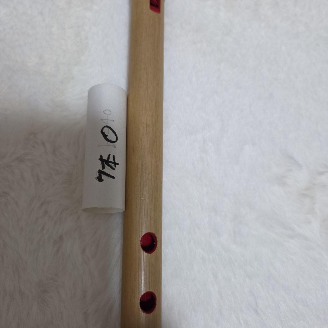 石見神楽を奏でる篠笛 父の手作り 竹製 篠笛 6穴 ナチュラルカラー