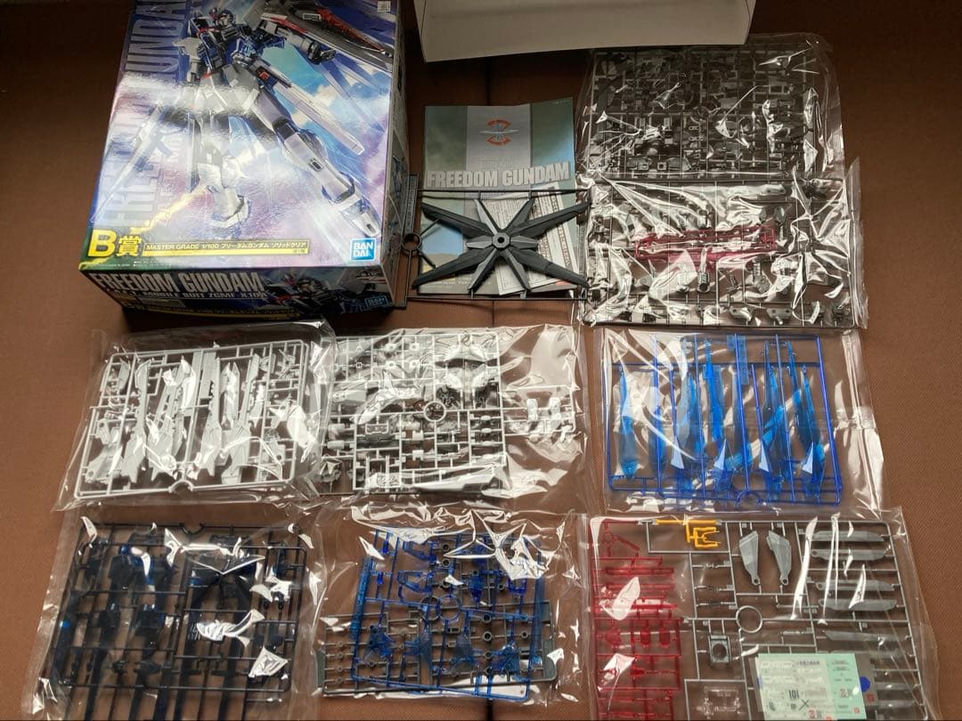 1番くじラストワン1/48メガサイズ B賞1/100フリーダム1/60