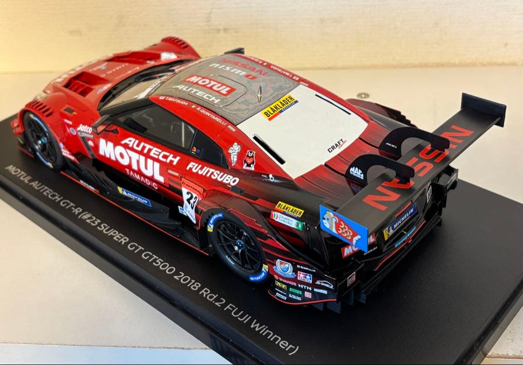 日産/スカイライン/GT-R/ミニカー/NISMO/限定/1/18/エブロ/優勝