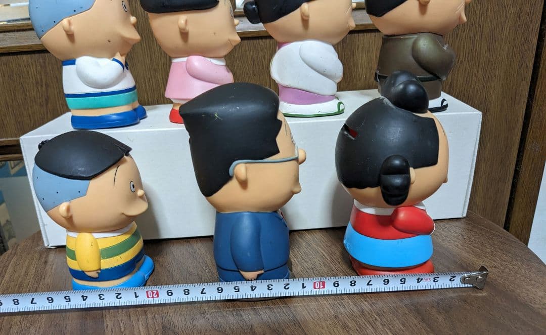 サザエさん一家 貯金箱 7点セット売り バラ売り不可