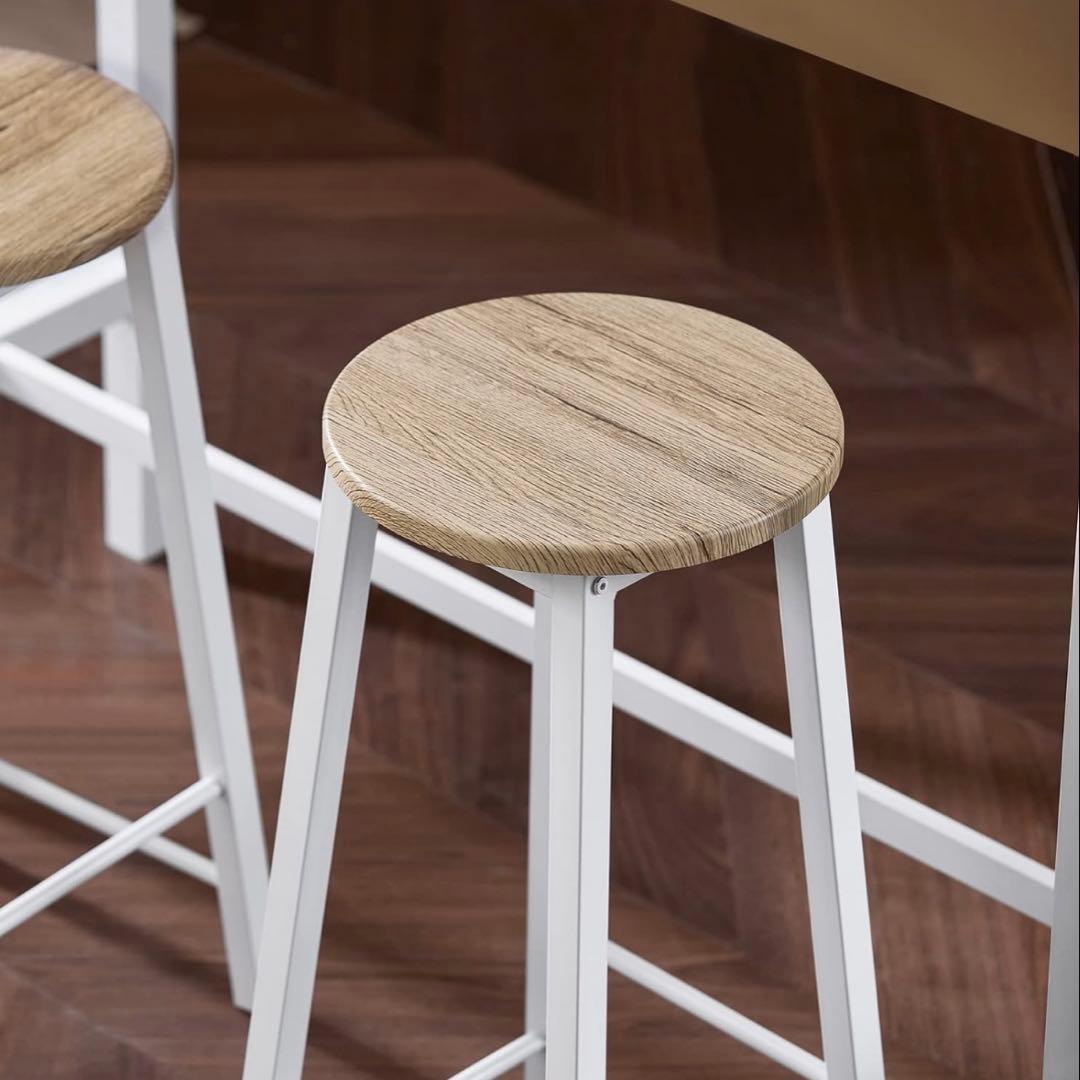 【美品】カウンターテーブル4人掛けセット