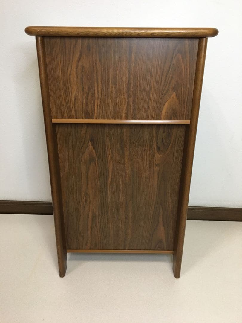 美品】カリモク コロニアル サイドテーブル キャビネット 電話台