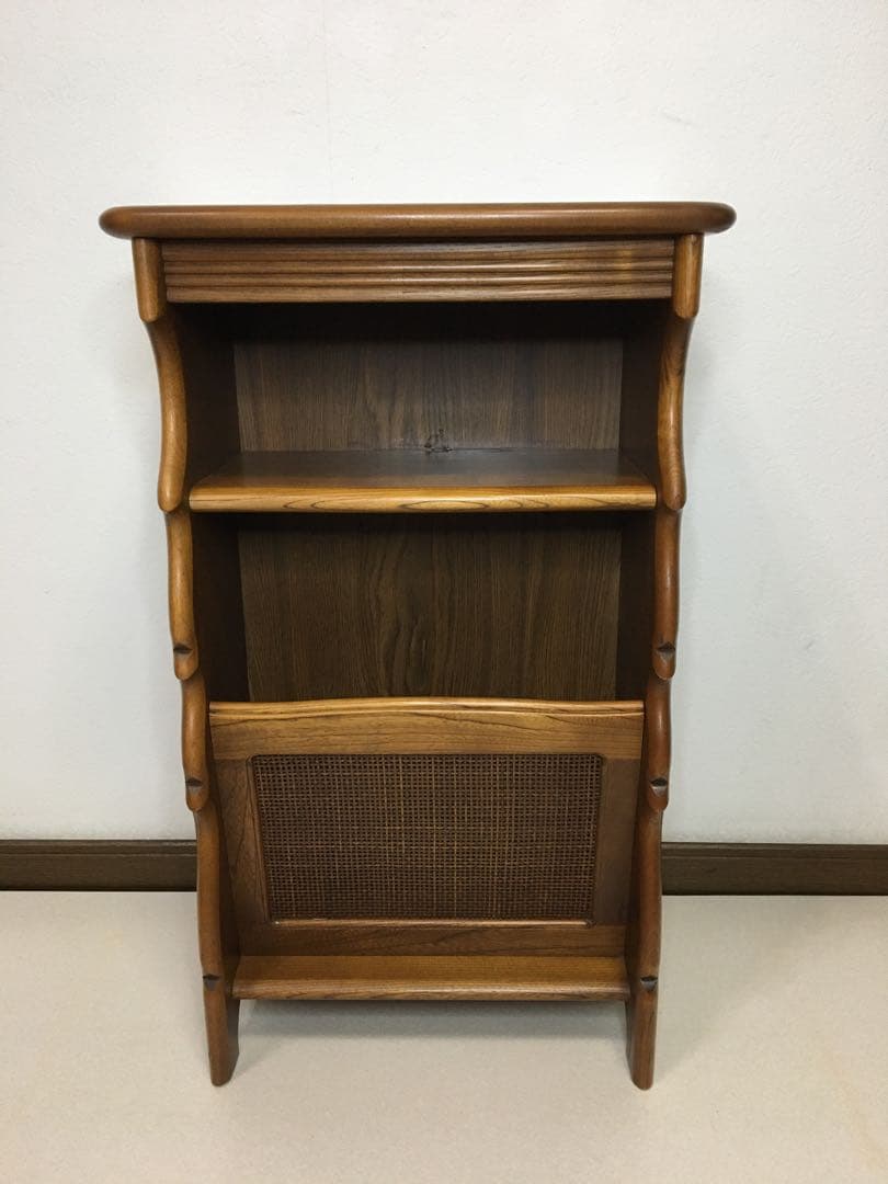 美品】カリモク コロニアル サイドテーブル キャビネット 電話台