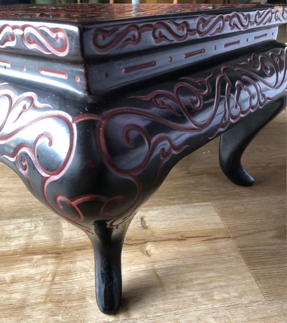 宣徳年製 花台 骨董古美術 卓 香炉台 仏像台 華道具 茶道具