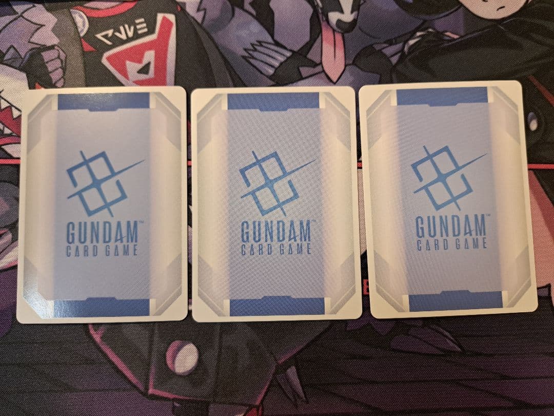 ガンダムカード　コルチカ基地　C+ パラレル ST02 ３枚セット