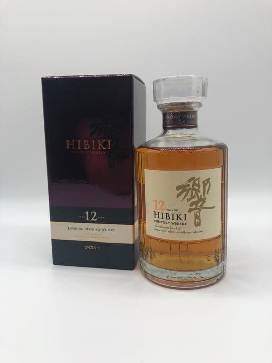 響12年 未開封品 箱付き 500ml 終売品 サントリー ウイスキー 響12年