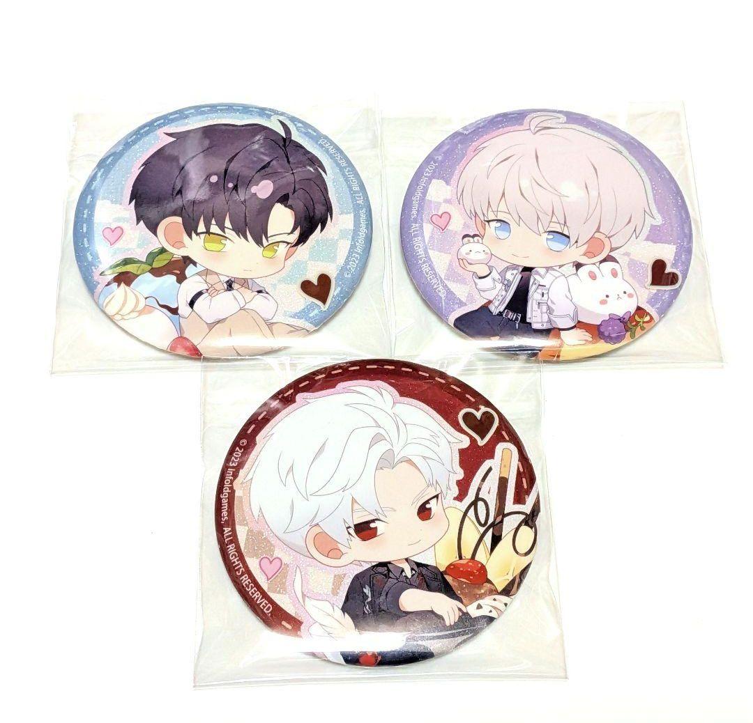 新品・未使用】恋と深空 スイパラ トレーディング缶バッジ 3点セット