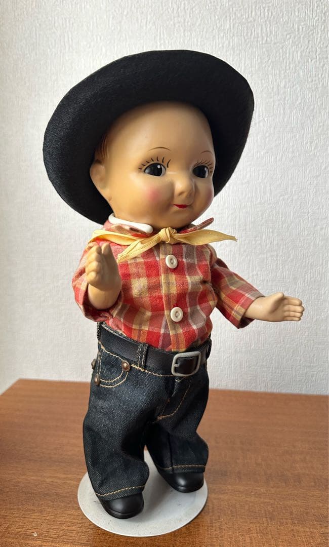 Buddy Lee バディーリー人形 復刻版 箱、スタンド付き