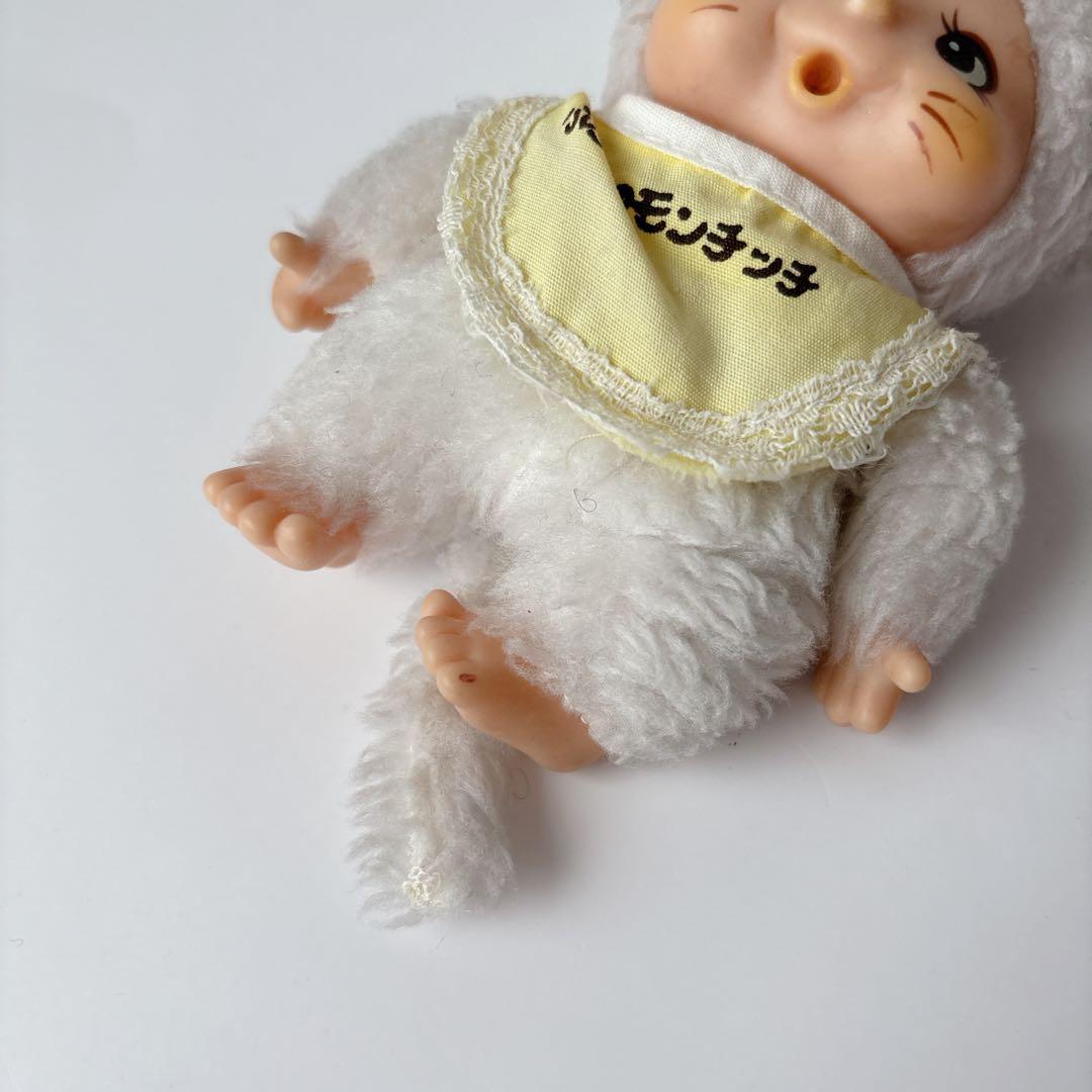 昭和 レトロ ヴィンテージ ✨セキグチ製　ふた子のモンチッチ　激レア　白