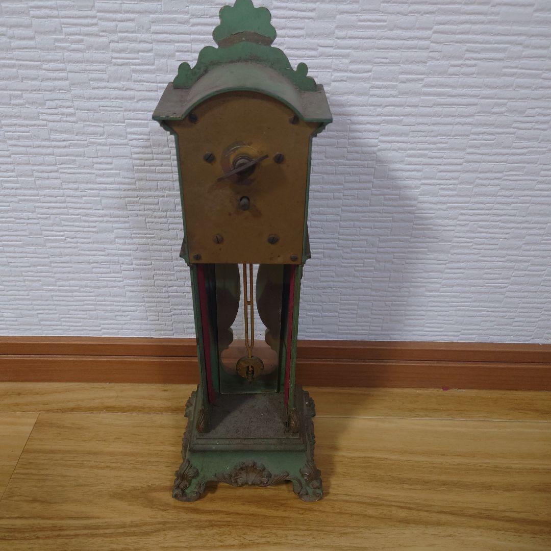 ☆入手困難☆旧西ドイツ製の振り子式ゼンマイ置き時計