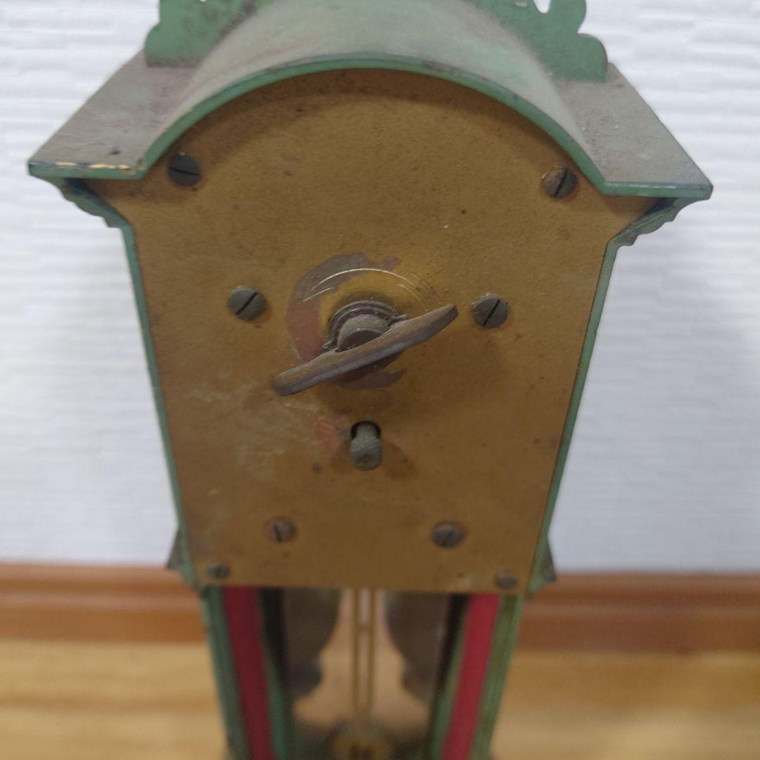 ☆入手困難☆旧西ドイツ製の振り子式ゼンマイ置き時計