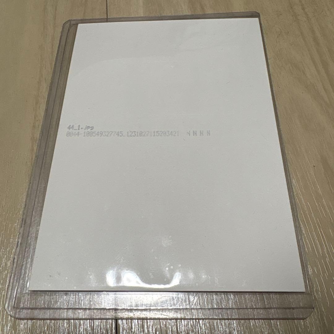 STU48曽川咲葵　直筆サイン入り生写真