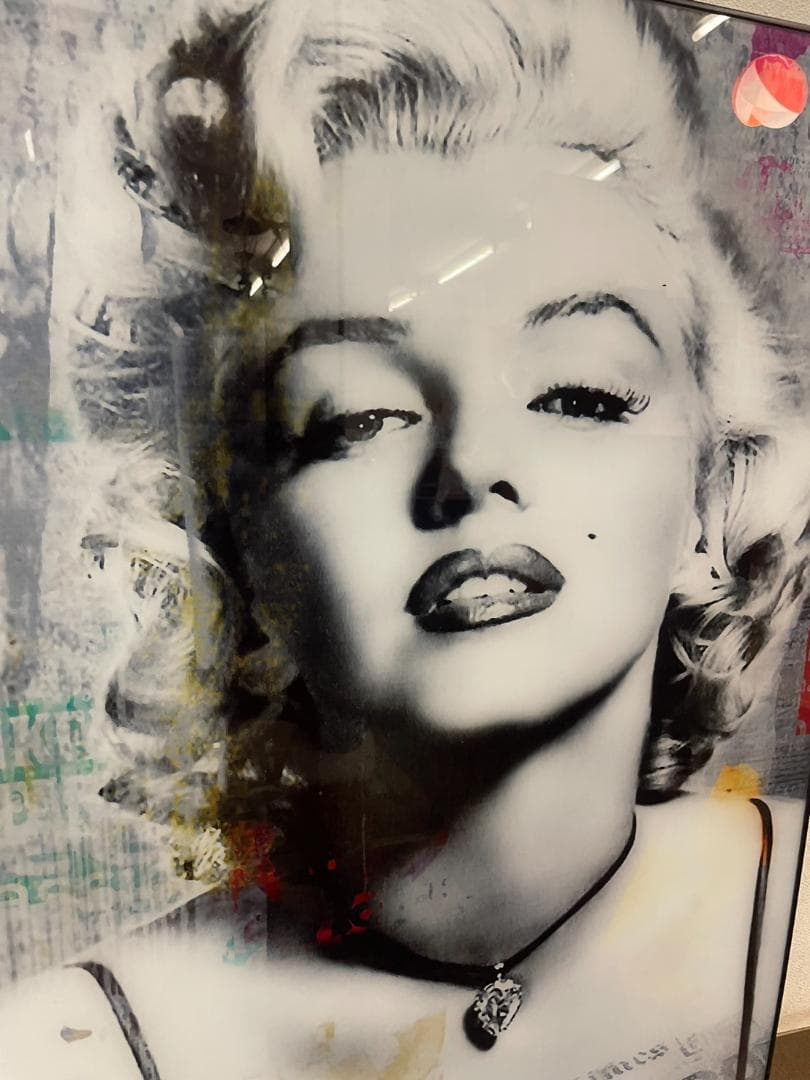 アートパネル　マリリンモンロー　絵　アート　絵画　額縁　額絵　ポスター　壁掛け