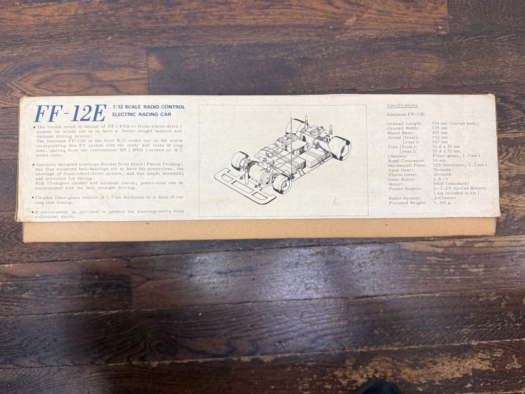 Renault FF-12E Mirage 1/12スケール ラジコン