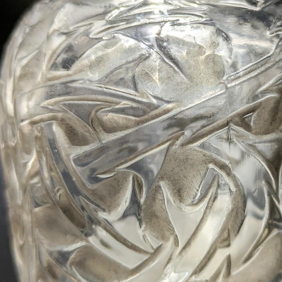 名品☆ルネ・ラリック 香水瓶 エピヌ 茨 1920年 ダブルサイン