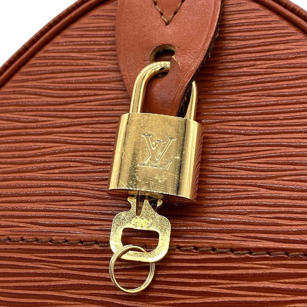 【LOUIS VUITTON】スピーディ25 エピ　ミニボストンバッグ　南京錠