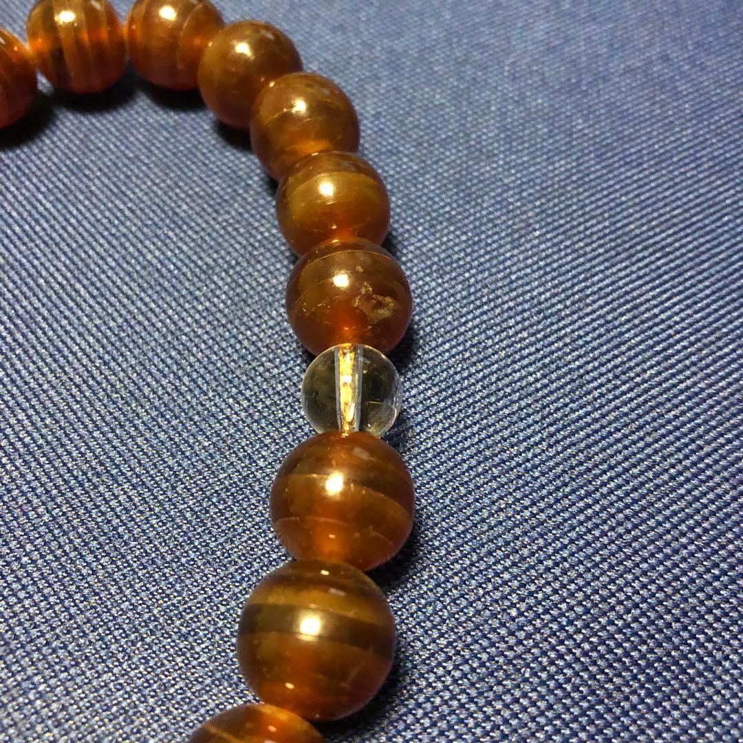 べっ甲 水晶 念珠