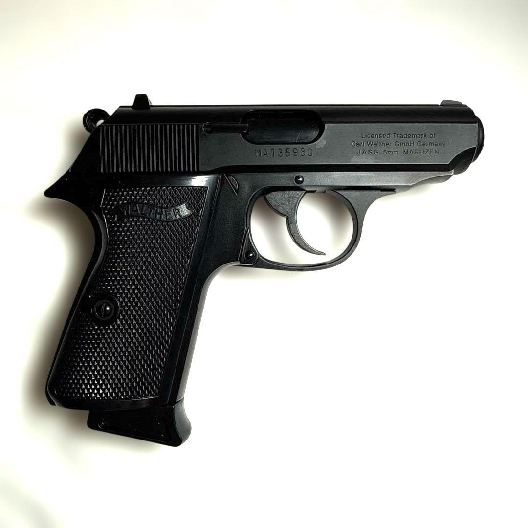 【未使用】マルゼン　ワルサーニューPPK/Sガスブローバック　ブラック