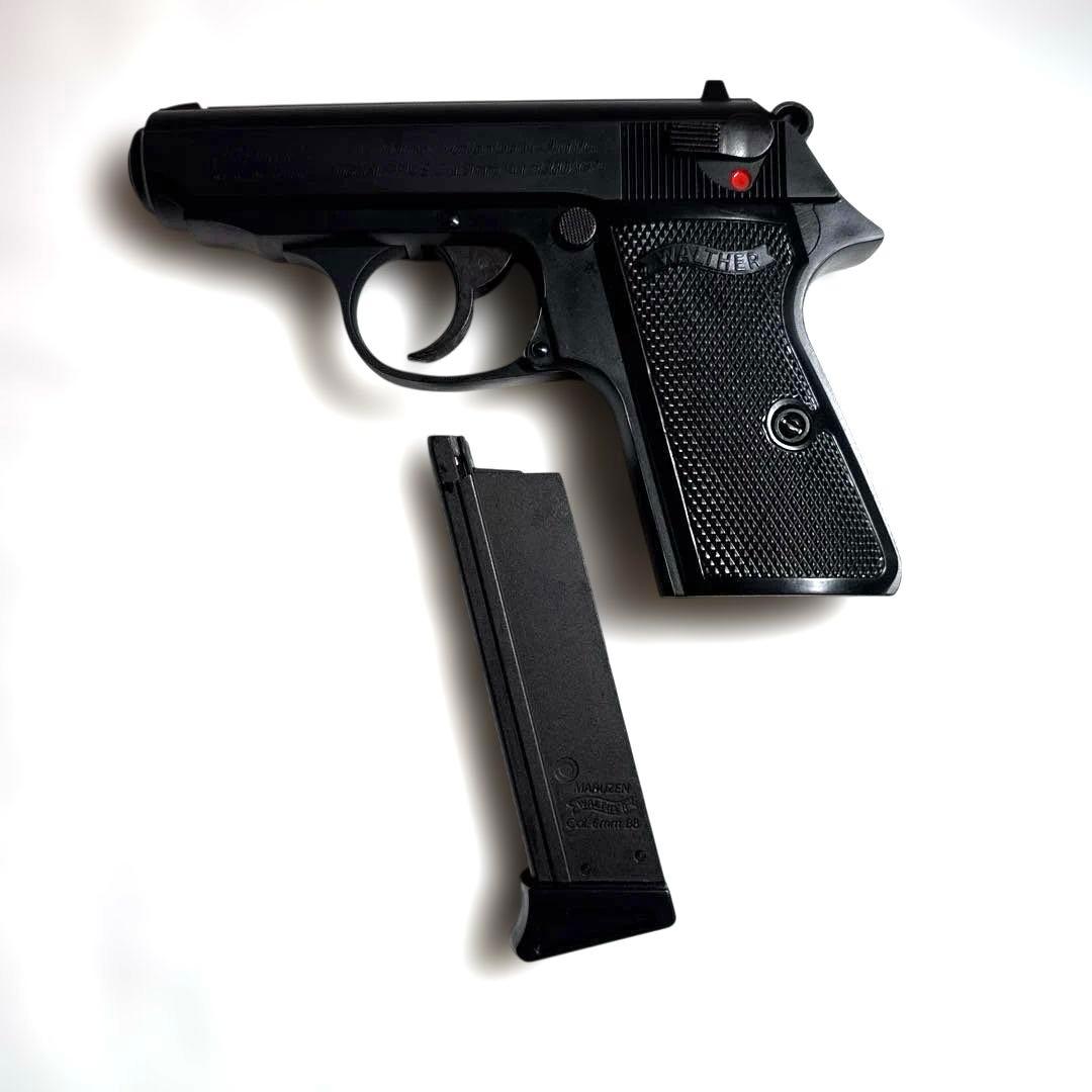 【未使用】マルゼン　ワルサーニューPPK/Sガスブローバック　ブラック