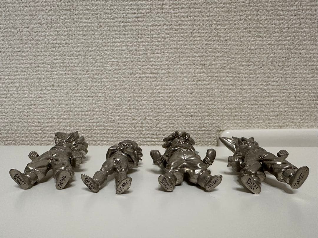 ドラゴンボール シルバーフィギュア 4体セット