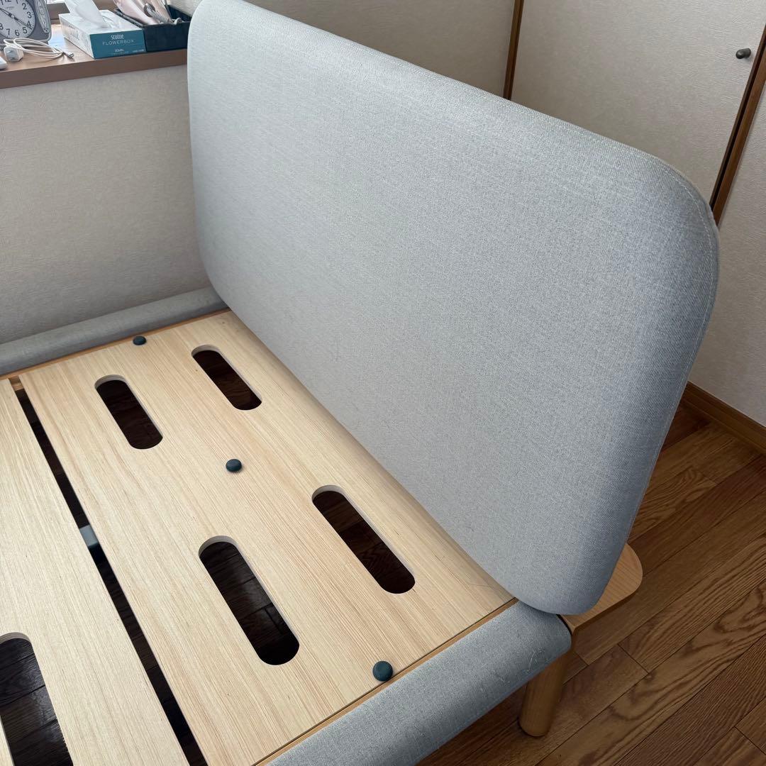 コアラマットレス　シングルベッドフレーム 木製スラット