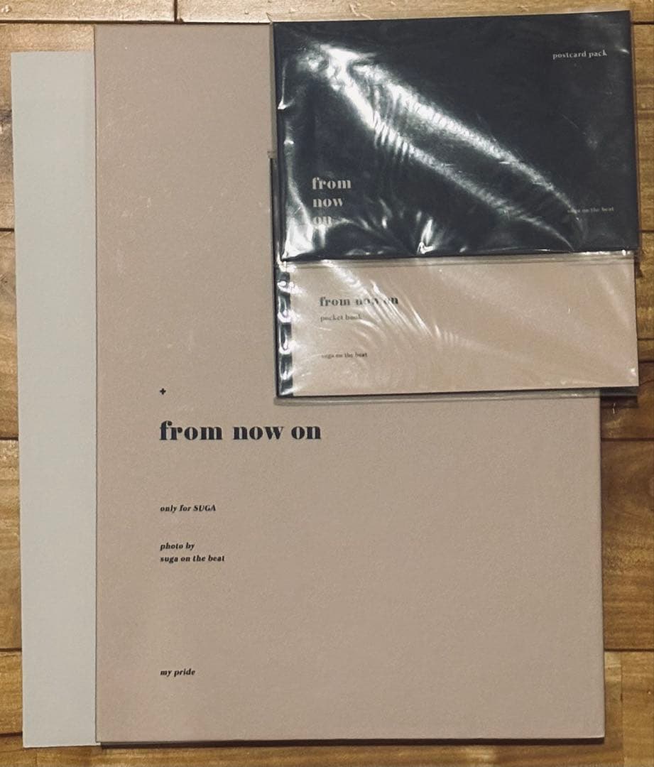 BTS SUGA ユンギ　マスター写真集3冊セット