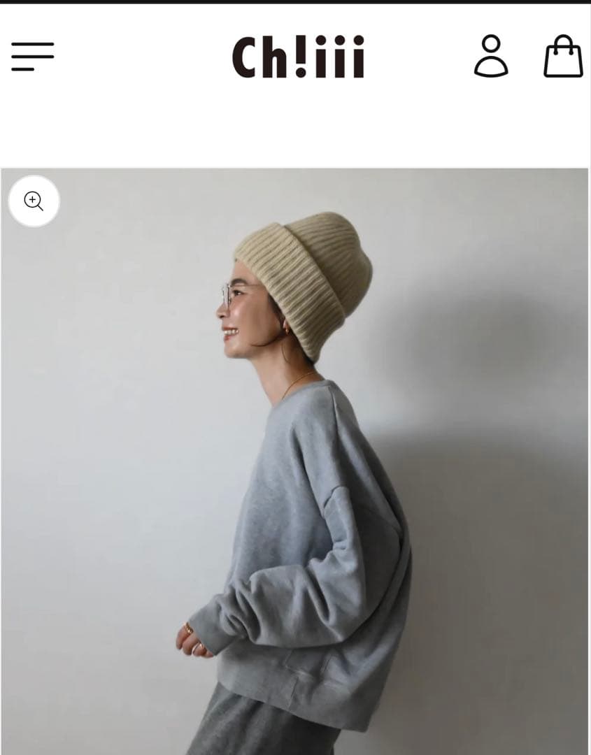 chiiiibag チーバッグKnit Beanie ベージュ(新色) オマケ