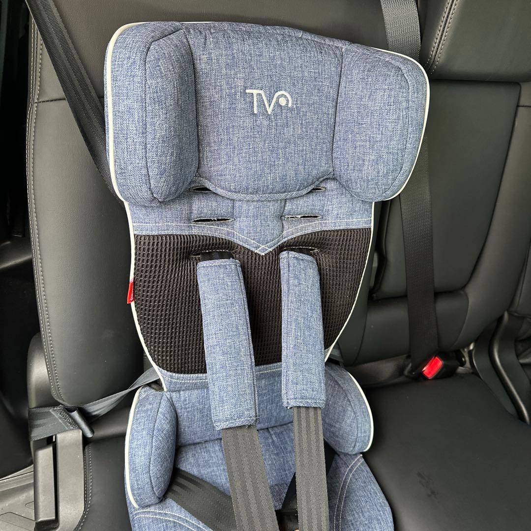 美品】日本育児 トラベルベスト ECプラス デニム チャイルドシート