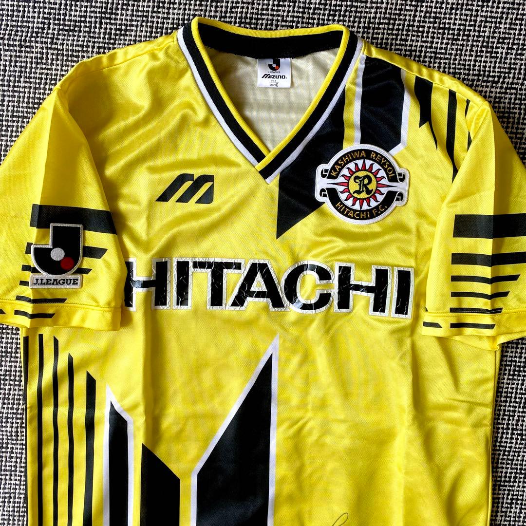 カレッカ選手・直筆サイン入り】柏レイソル 95／96（H）Mizuno