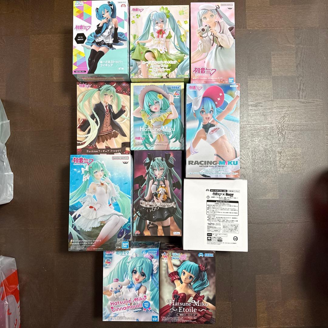 初音ミク フィギュア 11体セット 初音ミクフィギュア 11体セット 初音ミク フィギュアセット まとめ売り