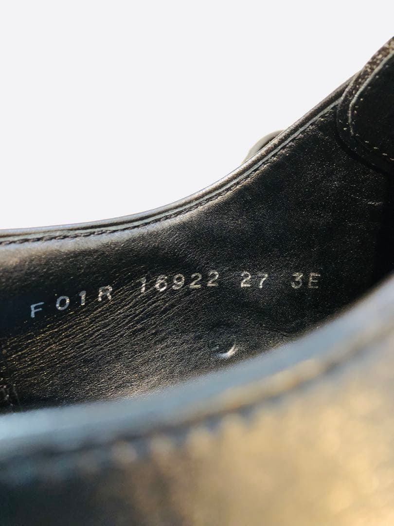 ★超美品★定価30,000円！LANVIN ストレートチップ 本革 27EEE