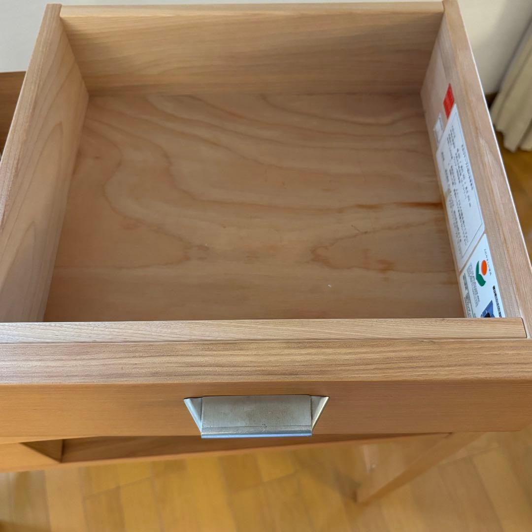 奈良市引き取り可☆ カンディハウス コンソールテーブル 旭川家具 北欧