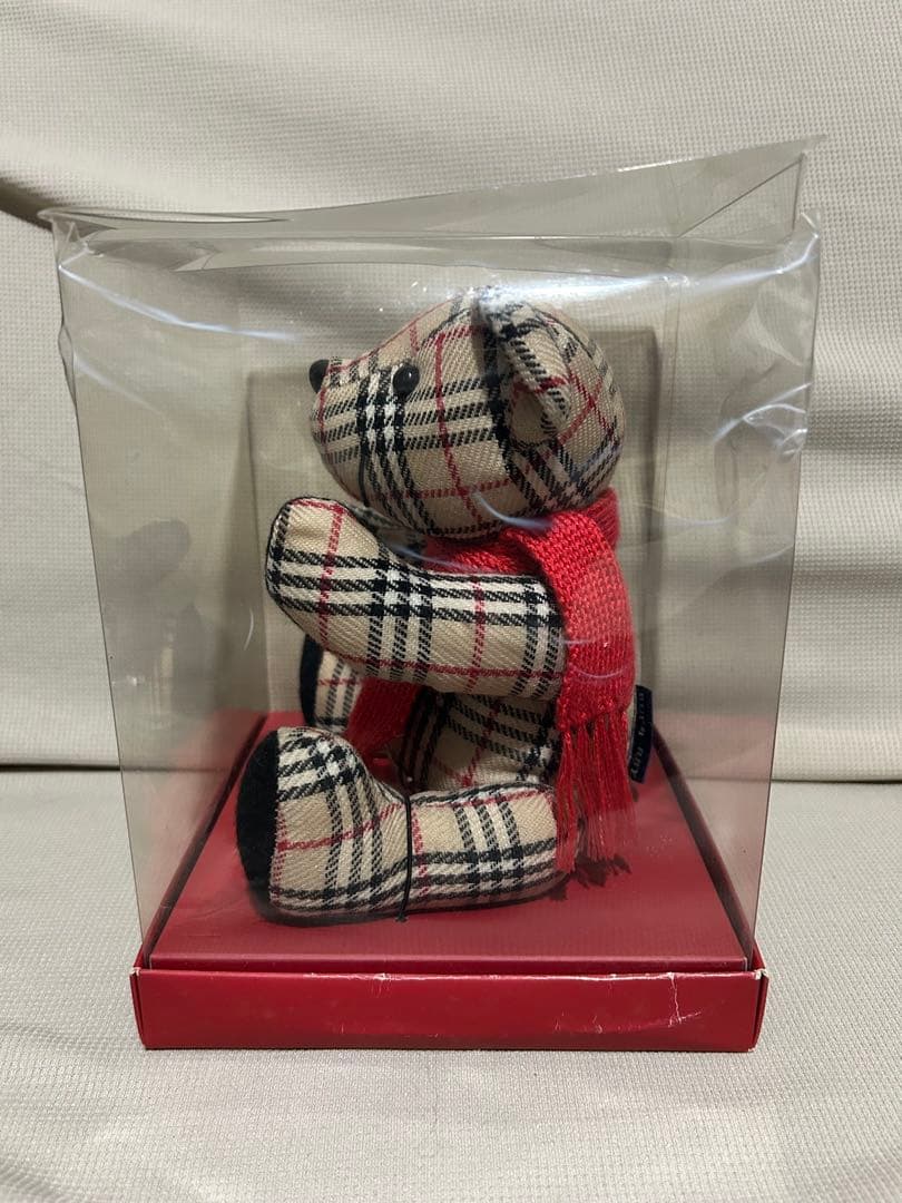 BURBERRY チェック柄テディベア