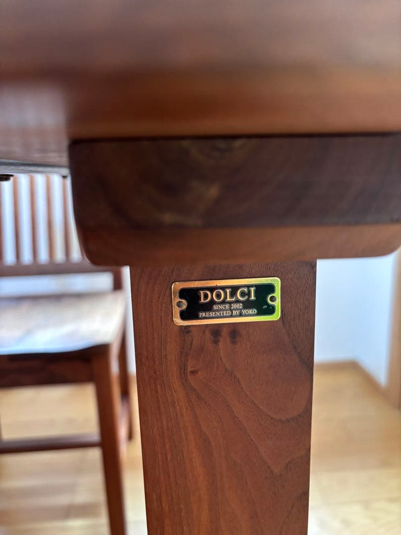 シャルドネ　CHARDONNAY ダイニングテーブルセット　DOLCI 無垢