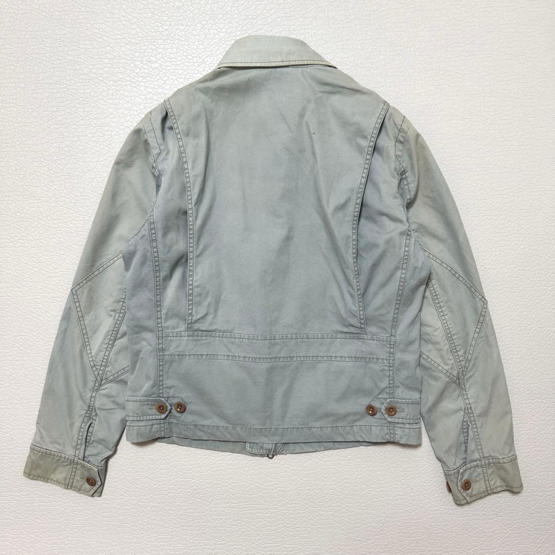 希少 90s ラルフローレン スイングトップ 裏地チェック ライトブルー