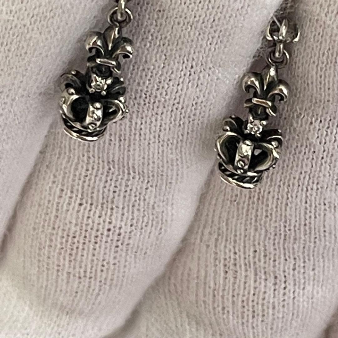 PATRICK COX/パトリックコックス、シルバー925、ピアス、王冠